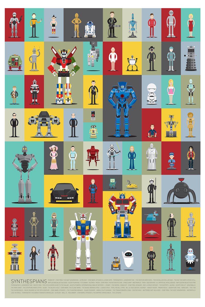 Illustration for article titled ¿Reconoces a estos 66 robots del mundo del cine y la televisión?
